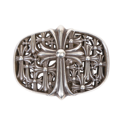 CHROME HEARTS 1.5" CEMETERY BELT BUCKLE
