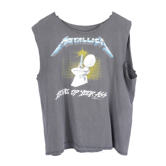 VINTAGE THRASHED METALLICA CUT OFF