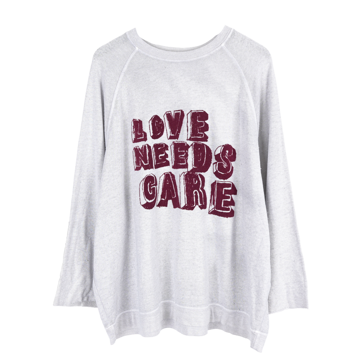 PALY HOLLYWOOD 'LOVE NEEDS CARE' LONG SLEEVE