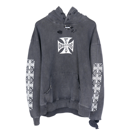 THRASHED FADED WCC HOODIE