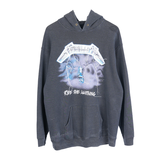 Vintage Metalica Ride The Lightning Hoodie