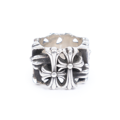 CHROME HEARTS SQUARE CEMETARY RING