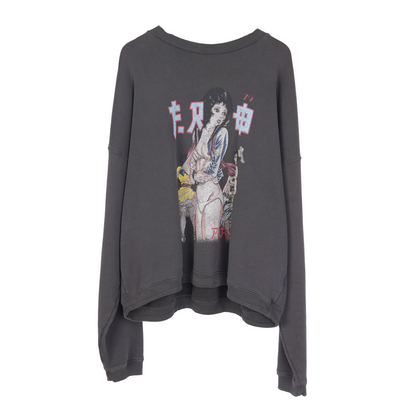 ERD BAD SCHOOL GIRL CREWNECK