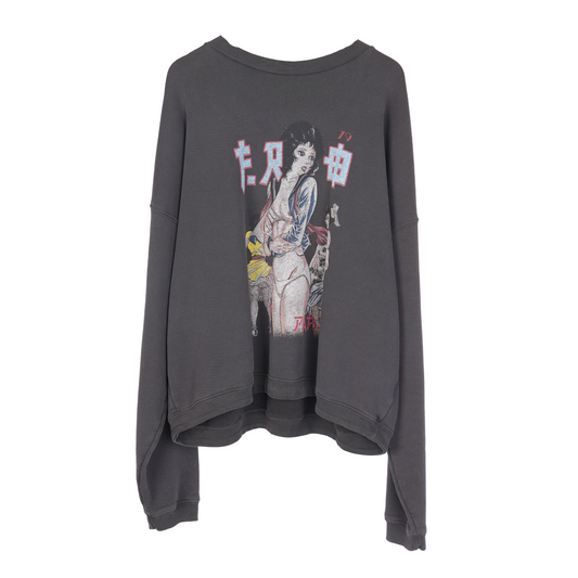 ERD BAD SCHOOL GIRL CREWNECK