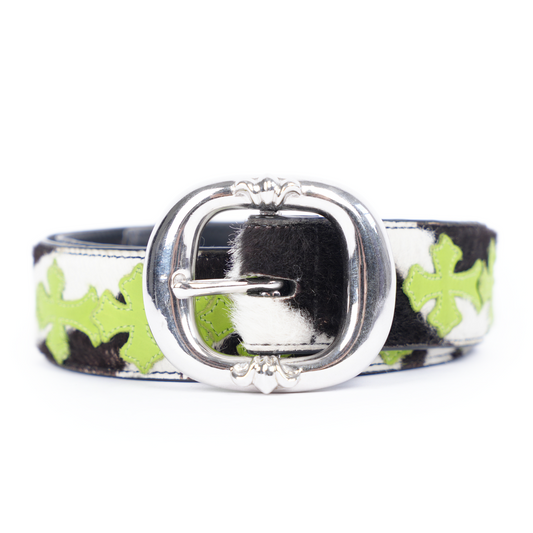 CHROME HEARTS ZEBRA GREEN PATCH GUNSLINGER