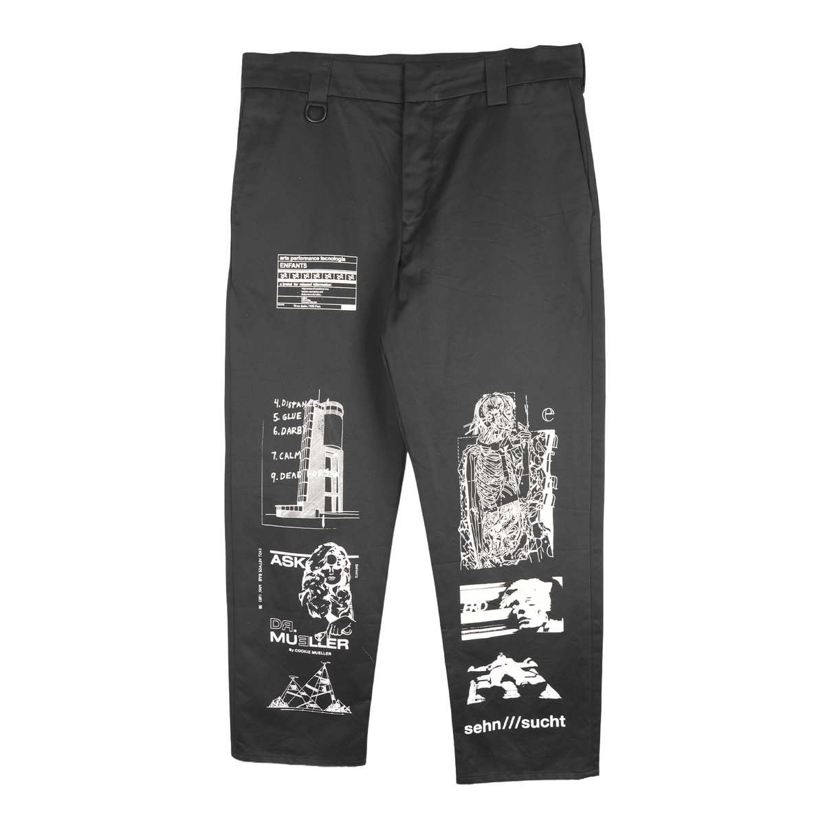 ENFANTS RICHES DÉPRIMÉS ERD COLLAGE CHINO PANTS