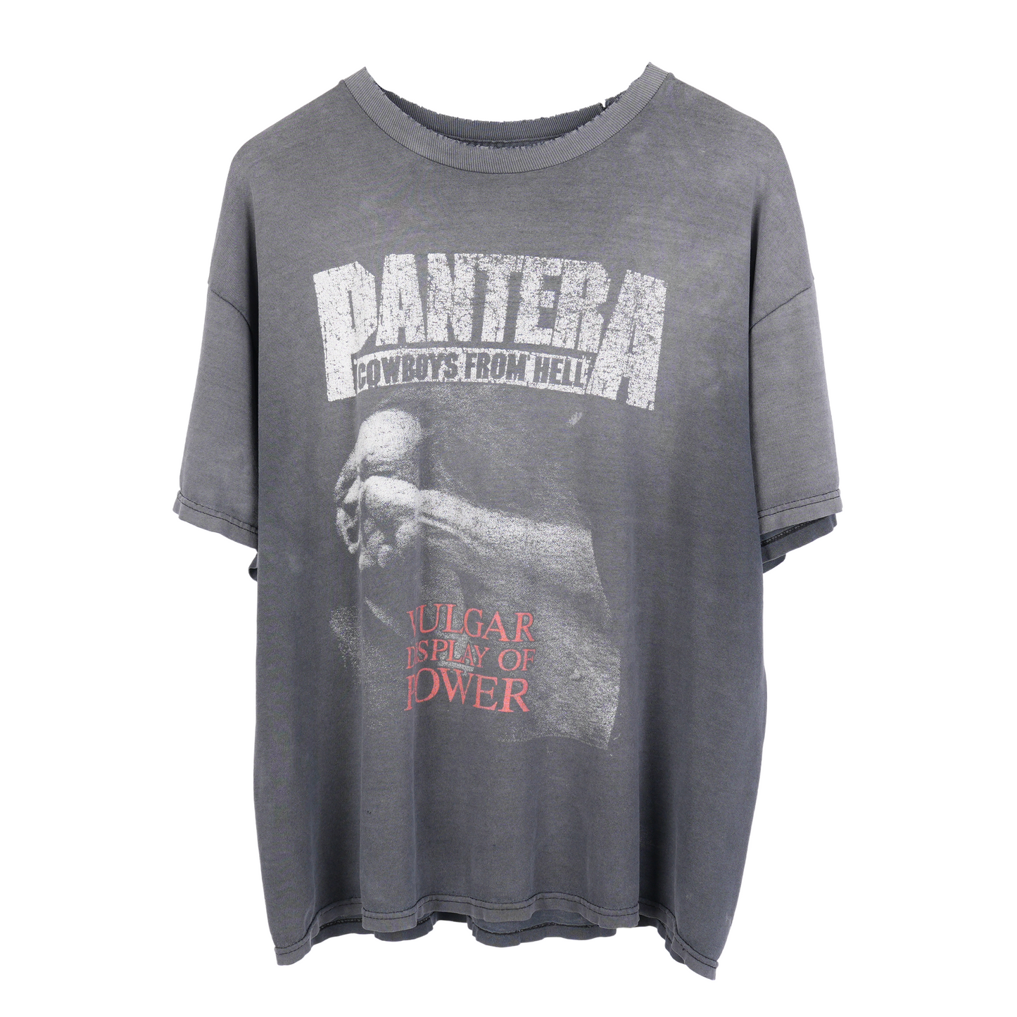 VINTAGE FADED PANTERA VULGAR DISPLAY OF POWER TEE