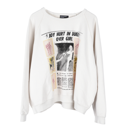 ERD BOY HURT IN DUEL OVER GIRL CREWNECK