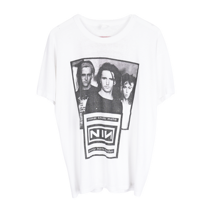 VINTAGE NINE INCH NAILS 'PRETTY HATE MACHINE' 90'S PARKING LOT BOOT TEE
