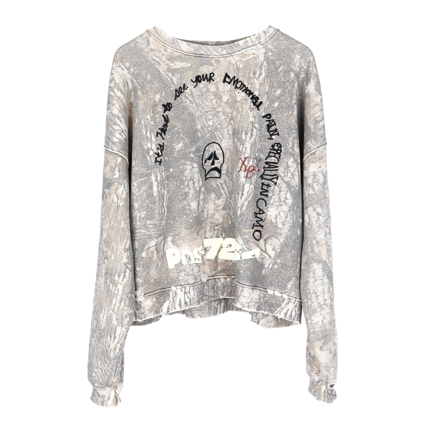 PALY HOLLYWOOD CAMO CREWNECK