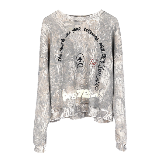 PALY HOLLYWOOD CAMO CREWNECK