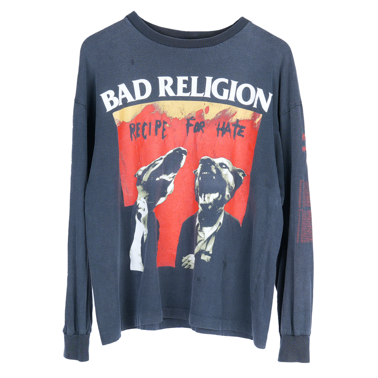 VINTAGE BAD RELIGION RECIPE FOR HATE 1993 TOUR LONGSLEEVE