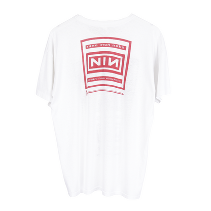 VINTAGE NINE INCH NAILS 'PRETTY HATE MACHINE' 90'S PARKING LOT BOOT TEE