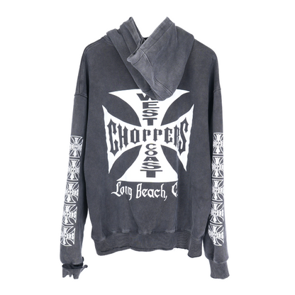 THRASHED FADED WCC HOODIE