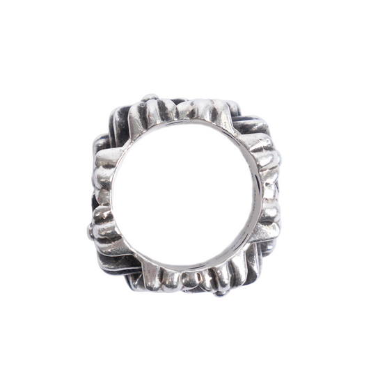 CHROME HEARTS SQUARE CEMETARY RING