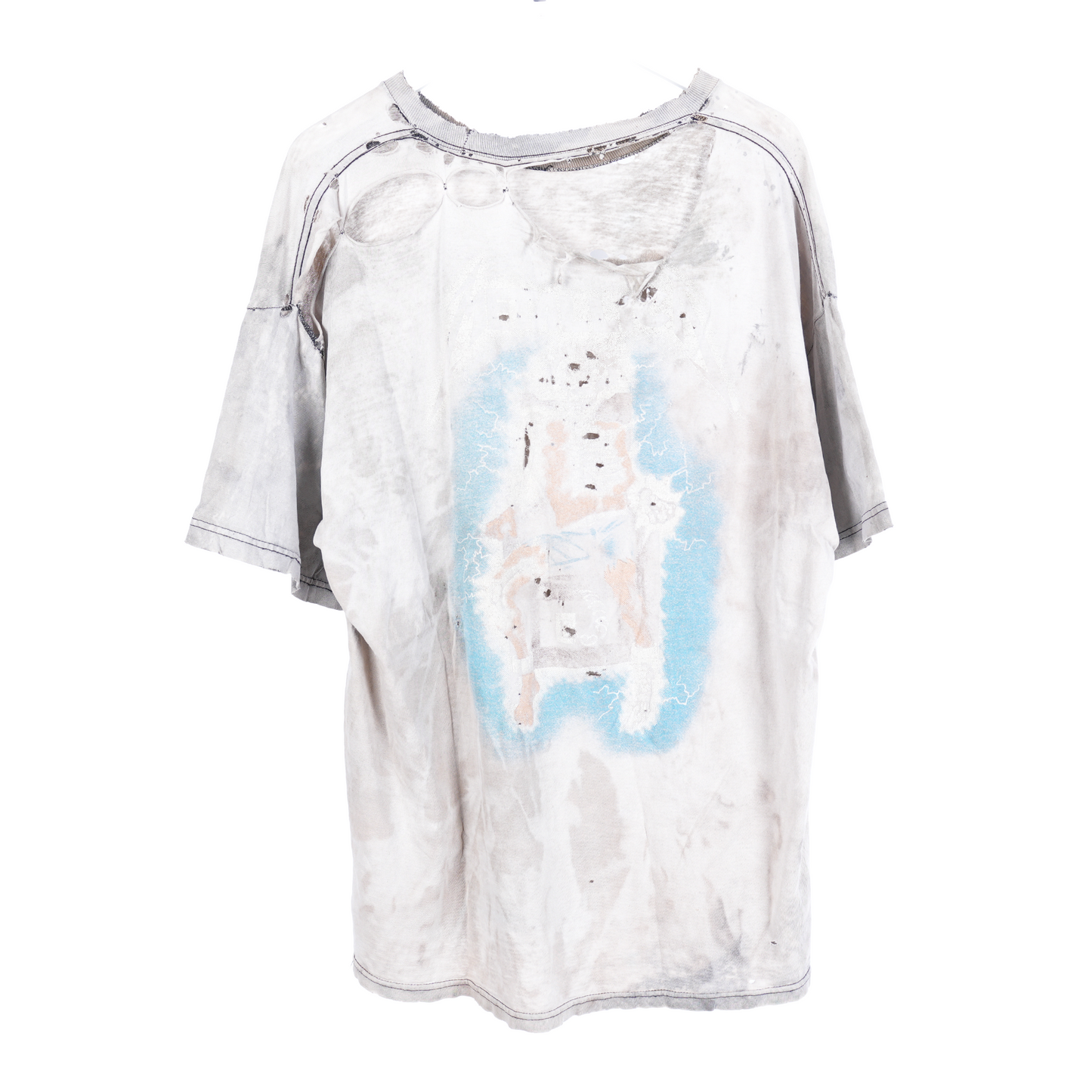 THRASHED FADED Metalica Ride The Lightning T-Shirt