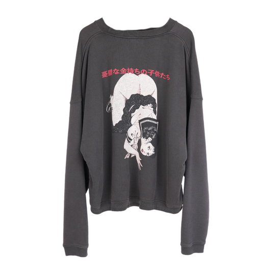 ERD BAD SCHOOL GIRL CREWNECK