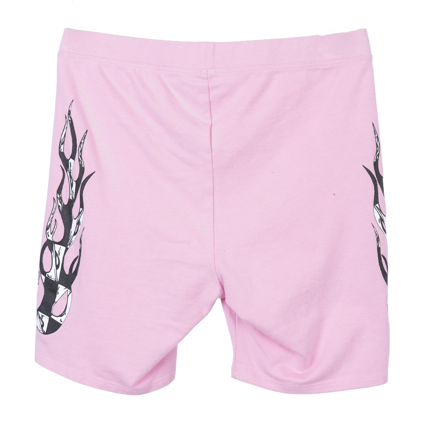 CHROME HEARTS MATTY BOY PINK FLAME SHORTS