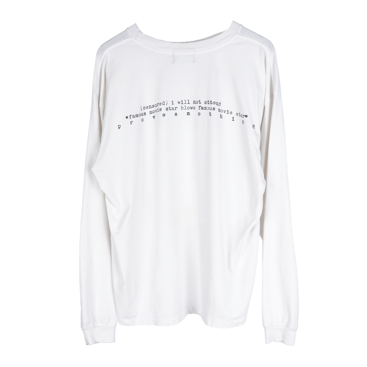 ENFANTS RICHES DÉPRIMÉS GRAFFITI BRIDE LONG SLEEVE