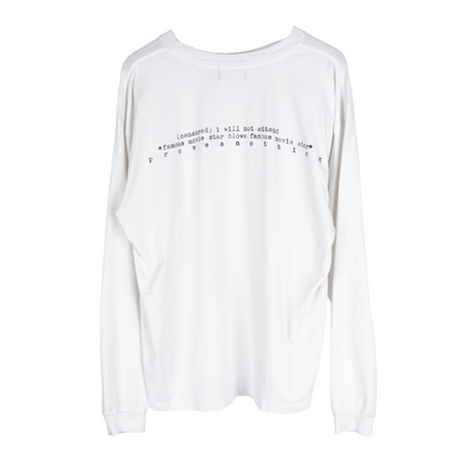 ENFANTS RICHES DÉPRIMÉS GRAFFITI BRIDE LONG SLEEVE
