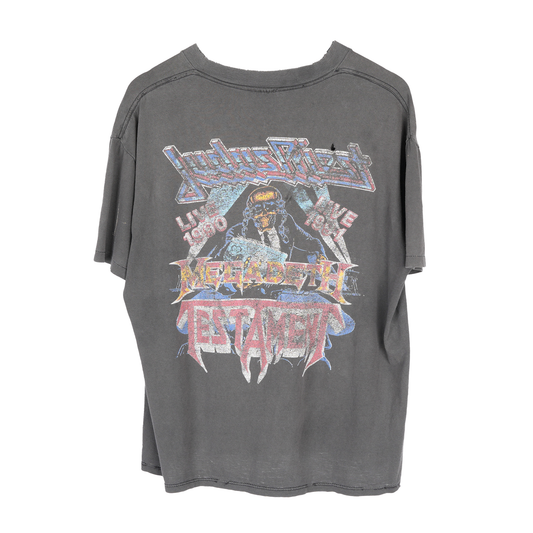 VINTAGE JUDAS PRIEST PAINKILLER THRASHED TEE
