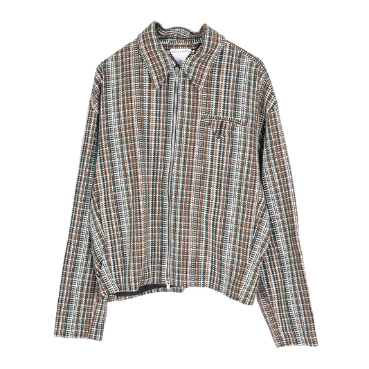 BOTTEGA VENETA CHECK KIMONO BLOUSON
