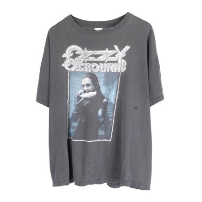 VINTAGE OZZY OSBOURNE "THE LAST BLOODY SHOW" BLACK TEE