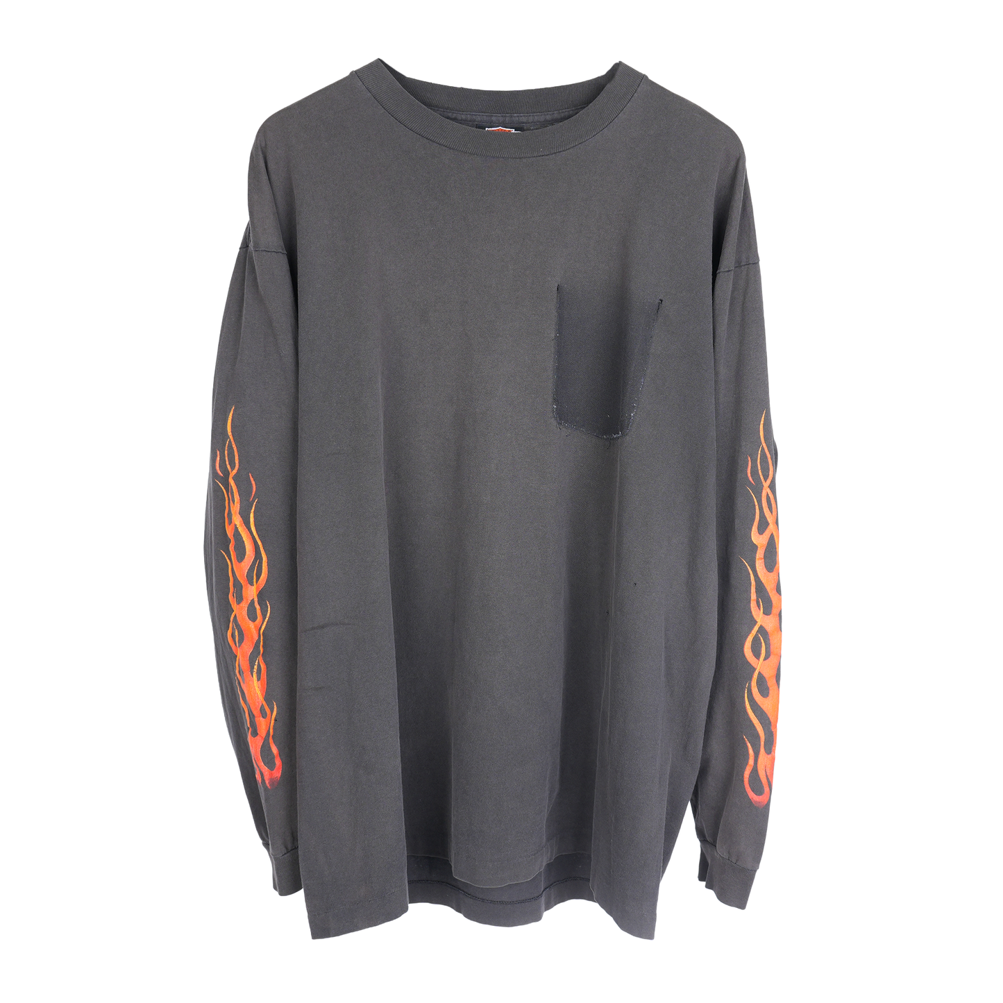 HARLEY DAVIDSON FADED FLAME POCKET T-SHIRT