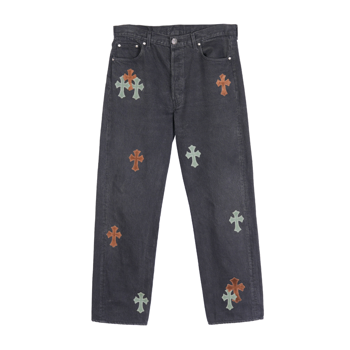 CHROME HEARTS 1/1 BROWN N GREEN BLACK LEVIS
