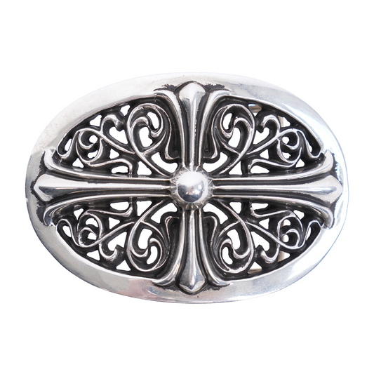 CHROME HEARTS OVAL BUCKLE