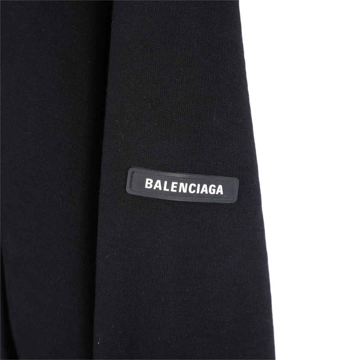 BALENCIAGA HEAVYWEIGHT LOGO ZIP UP HOODIE