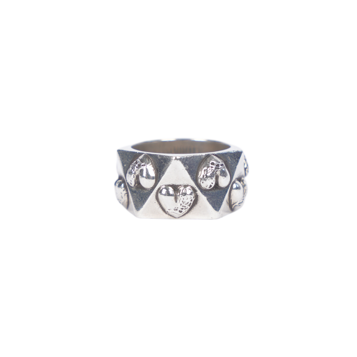 CHROME HEARTS PENTAGON HEART RING