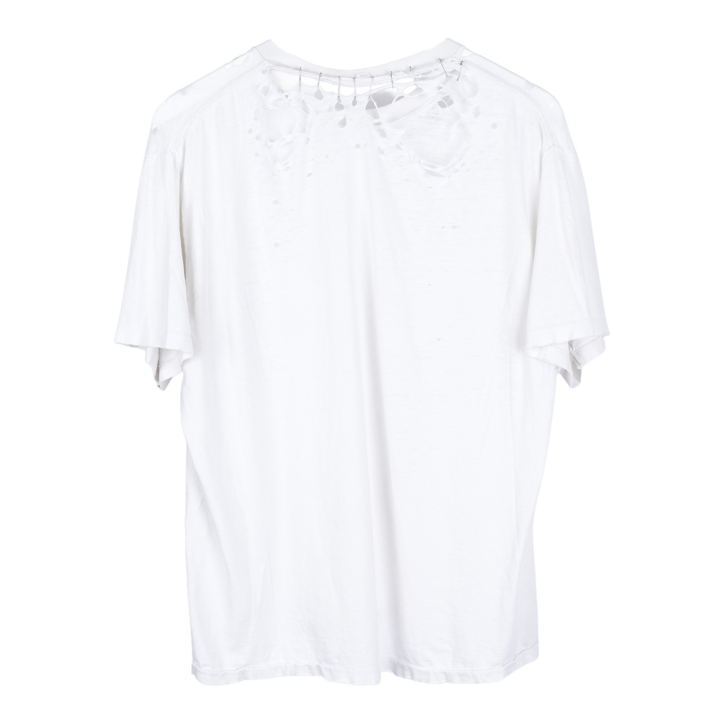 VINTAGE THRASHED BLANK WHITE TEE