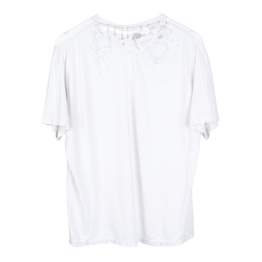 VINTAGE THRASHED BLANK WHITE TEE
