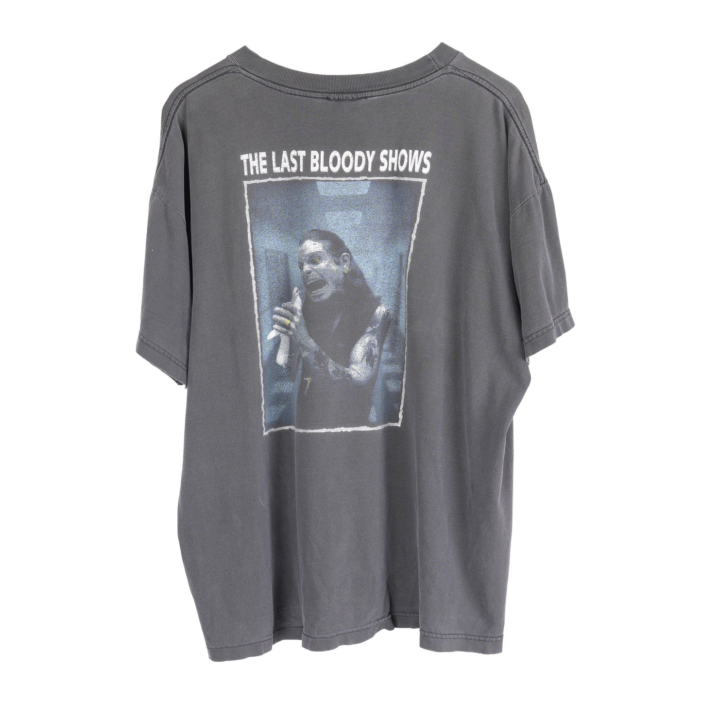 VINTAGE OZZY OSBOURNE "THE LAST BLOODY SHOW" BLACK TEE