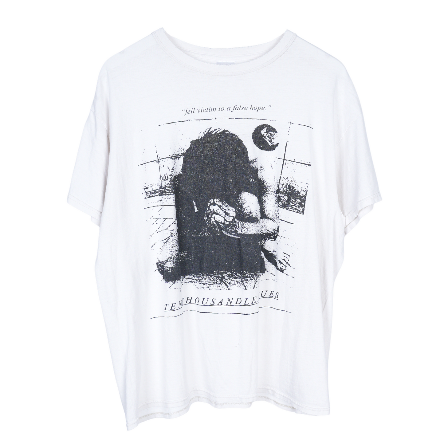 VINTAGE FALSE HOPE WHITE PUNK T-SHIRT