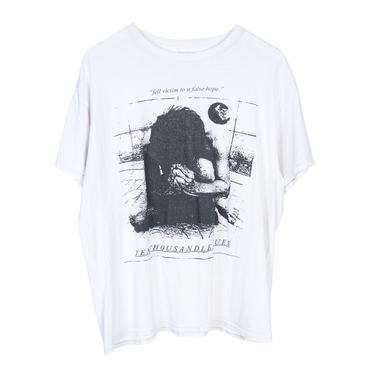 VINTAGE FALSE HOPE WHITE PUNK T-SHIRT