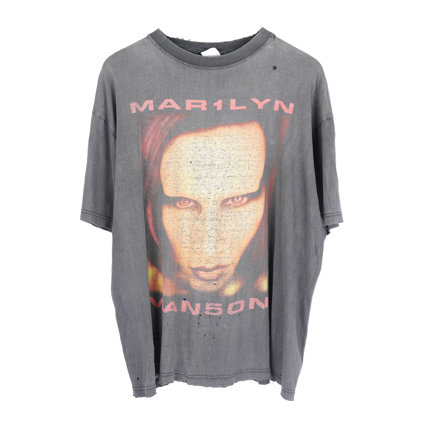 VINTAGE FADED MARILYN MANSON BIGGER THAN SATAN TEE