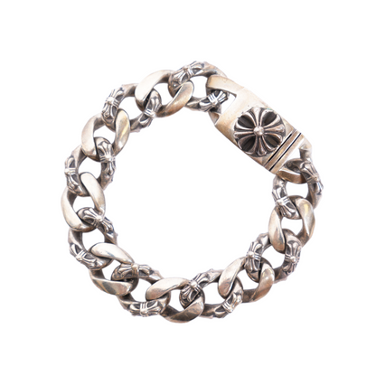 Chrome Hearts Cross Box Fancy Link Bracelet