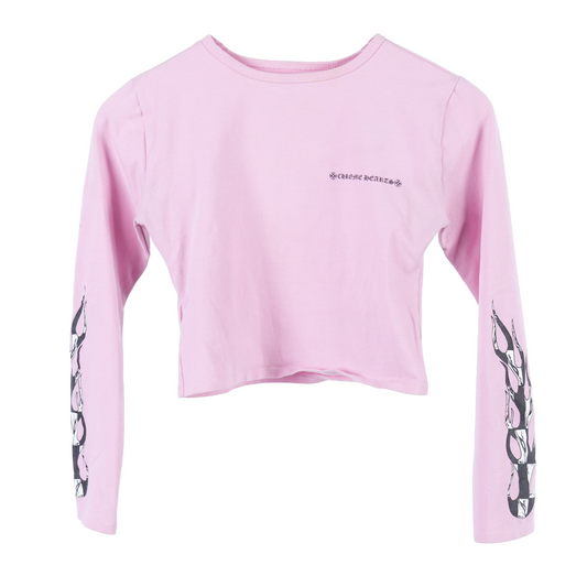 CHROME HEARTS MATTY BOY PINK FLAME SHIRT