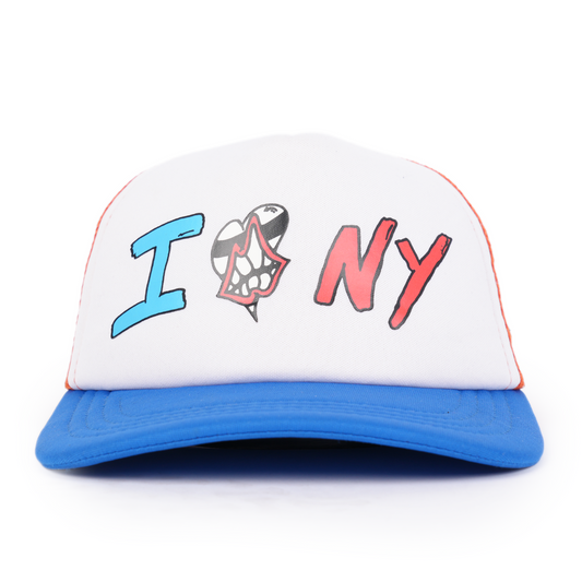 CHROME HEARTS I LOVE NY KNICKS HAT