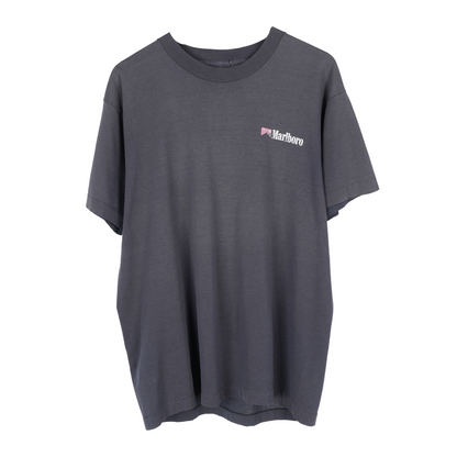 VINTAGE BLACK MARLBORO COWBOY TEE