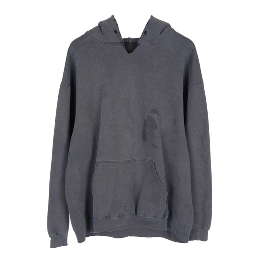 VINTAGE THRASHED BLANK FADED PULLOVER HOODIE