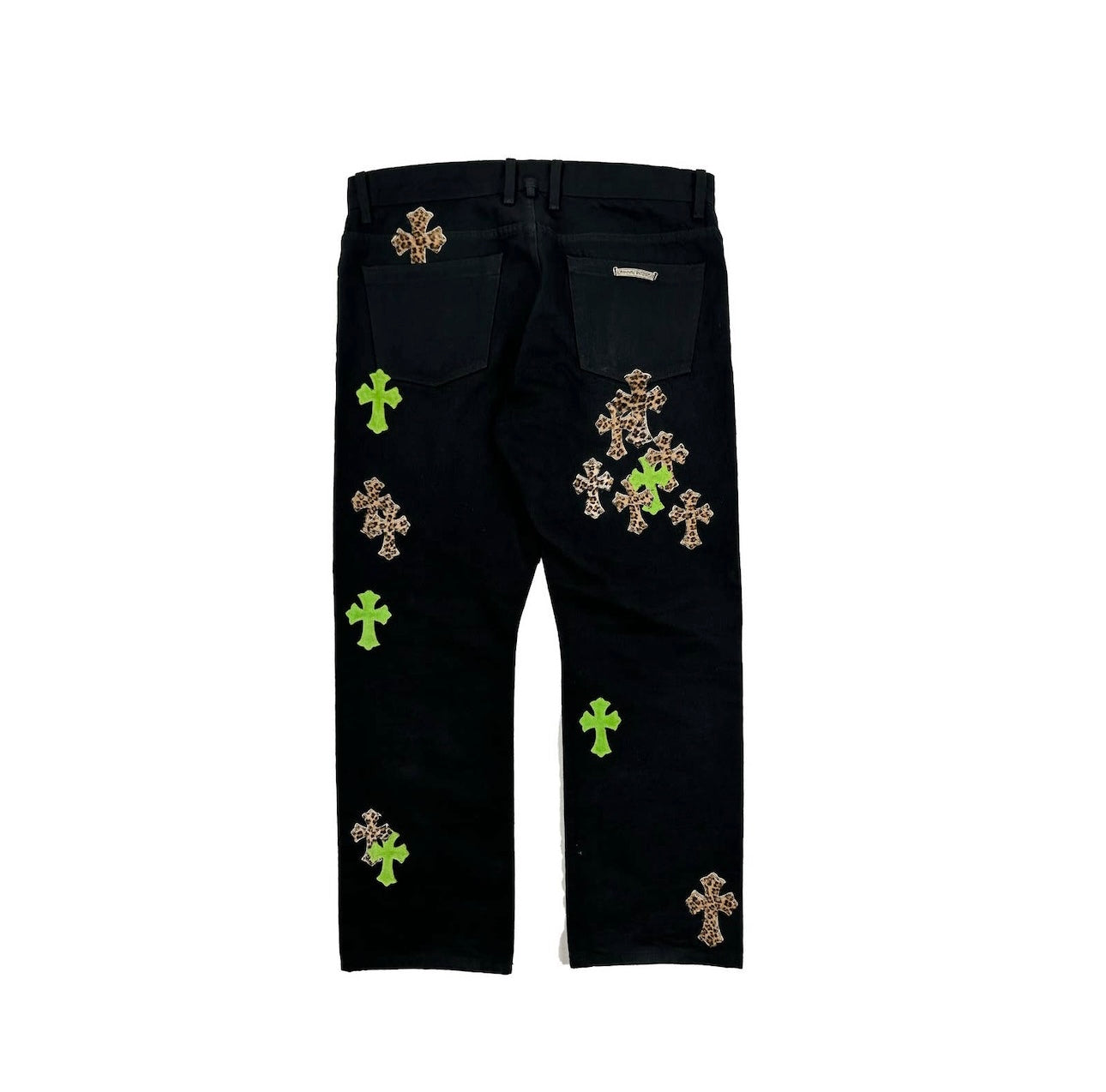 GREEN CHEETAH DENIM