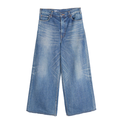 BLUE SANDWASHED CELINE JEANS