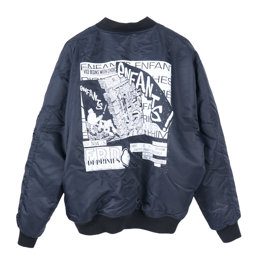 ERD RECORDS BOMBER JACKET