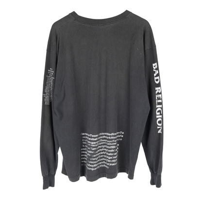 VINTAGE BAD RELIGION LONG SLEEVE TEE