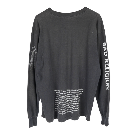 VINTAGE BAD RELIGION LONG SLEEVE TEE