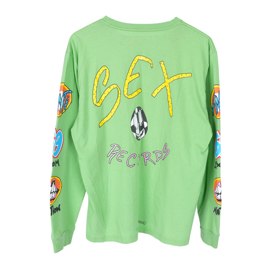 Chrome Hearts Matty Boy Green Sex Records Long Sleeve