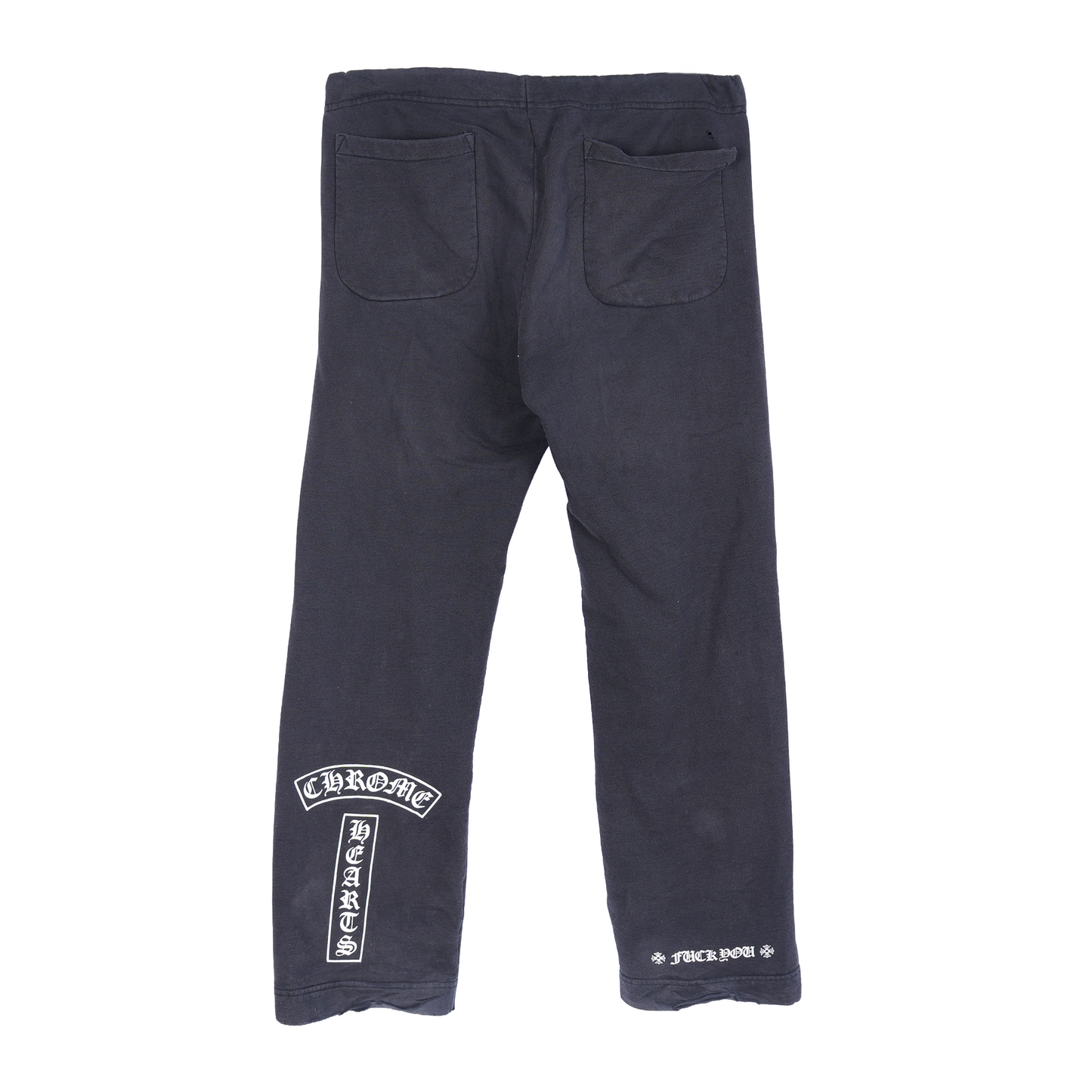 CHROME HEARTS BLACK VINTAGE SWEATPANTS